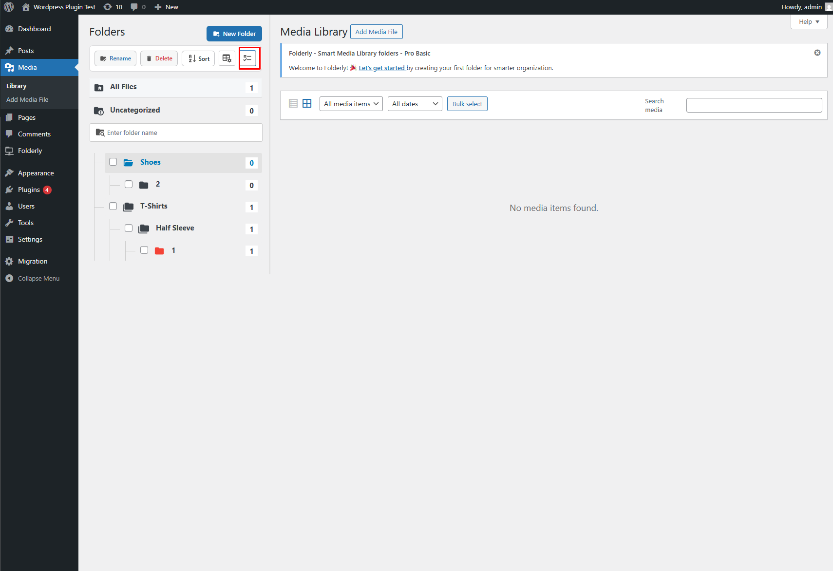 Folderlyzer - Bulk Delete Option
