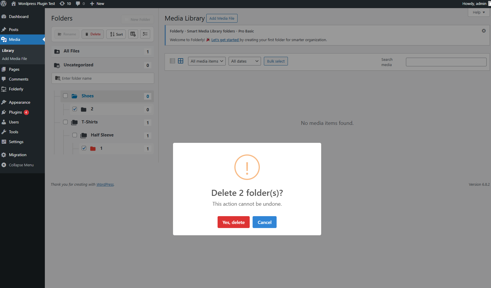 Folderlyzer - Bulk Delete Confirmation